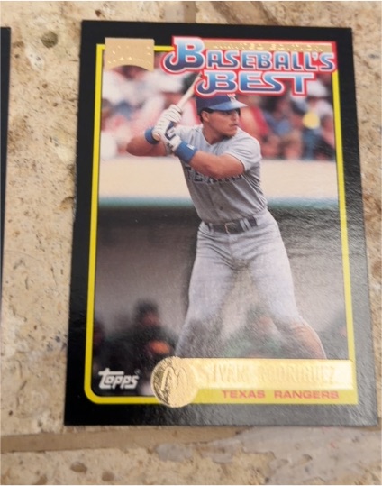 1992 Topps McDonald's Baseball's Best #41 Ivan Rodriguez — front