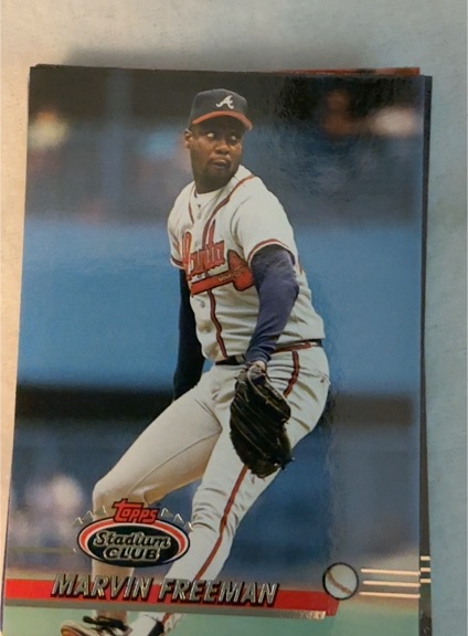 1993 Topps Stadium Club #309 Marvin Freeman — front