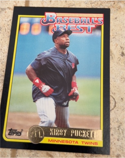 1992 Topps McDonald's Baseball's Best #19 Kirby Puckett — front