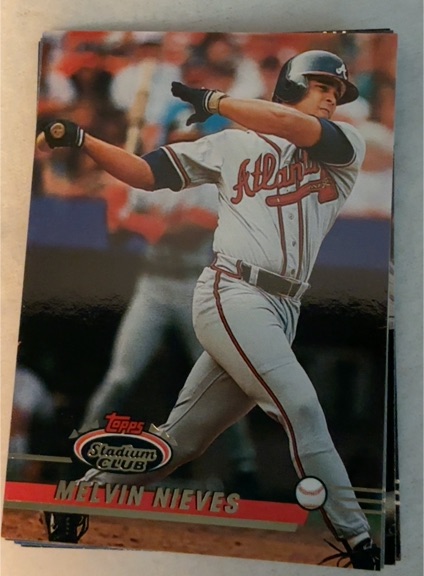 1993 Topps Stadium Club #89 Melvin Nieves — front