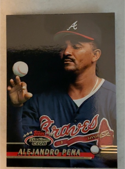 1993 Topps Stadium Club #205 Alejandro Pena — front