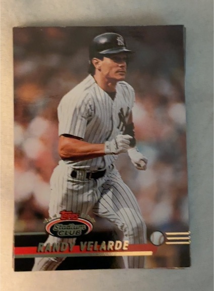 1993 Topps Stadium Club #32 Randy Velarde — front