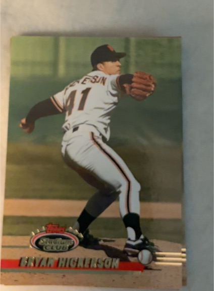 1993 Topps Stadium Club #217 Bryan Hickerson — front