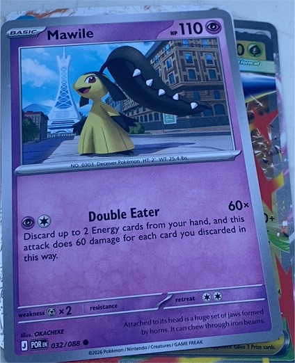 2026 Pokémon ME03: Perfect Order #032 Mawile — front