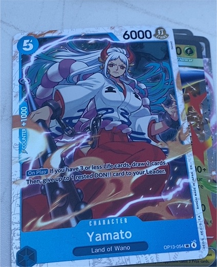 One Piece TCG OP13-054 Yamato — front