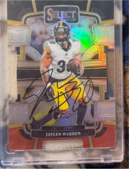 2023 Panini Select #82 Jaylen Warren — front