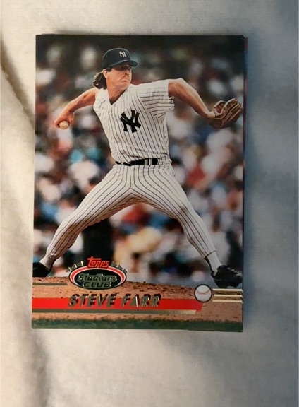 1993 Topps Stadium Club #176 Steve Farr — front