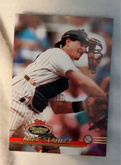 1993 Topps Stadium Club #323 Mike Stanley — front