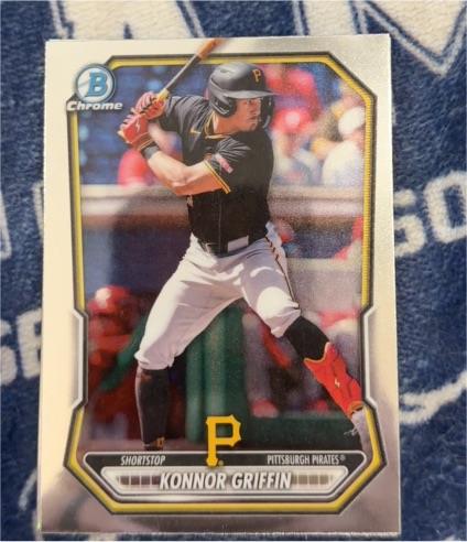 2026 Bowman Chrome #BCP-92 Konnor Griffin — front