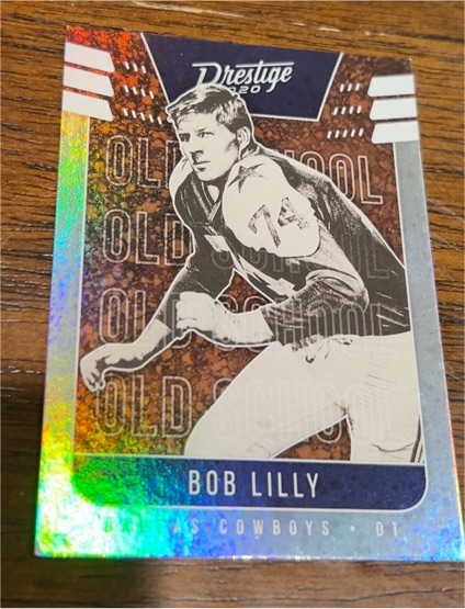 2020 Panini Prestige #OS-BL Bob Lilly Old School — front