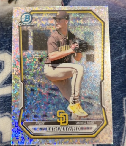 2026 Bowman Chrome #BCP-70 Kash Mayfield — front