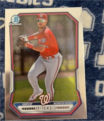 2026 Bowman Chrome #BCP-129 Seaver King — front