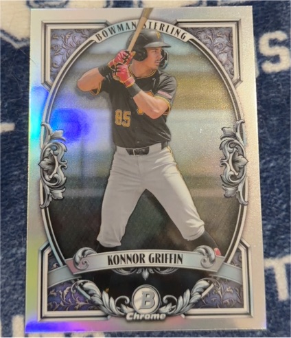 2026 Bowman Chrome Sterling #BST-7 Konnor Griffin — front