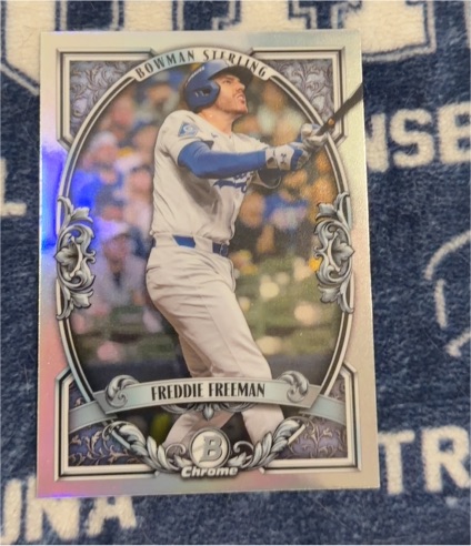 2026 Bowman Sterling #BST-2 Freddie Freeman — front
