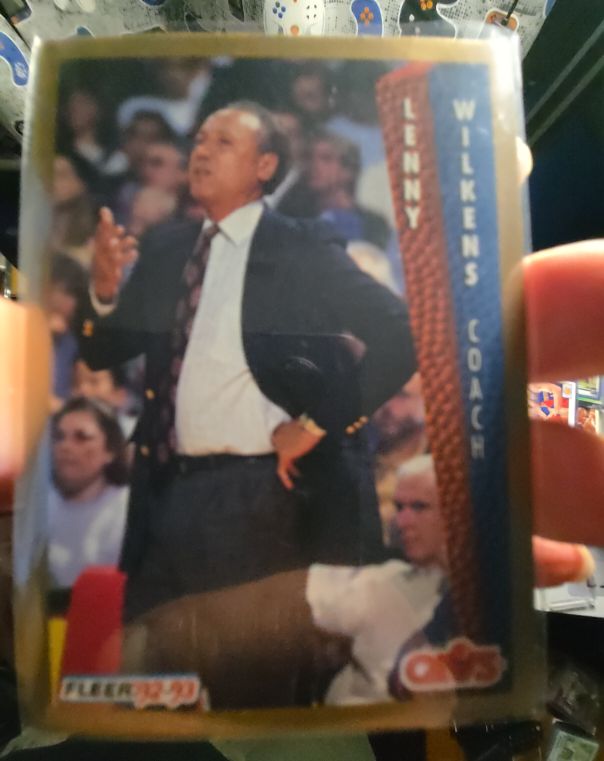 1992-93 Fleer #45 Lenny Wilkens — front