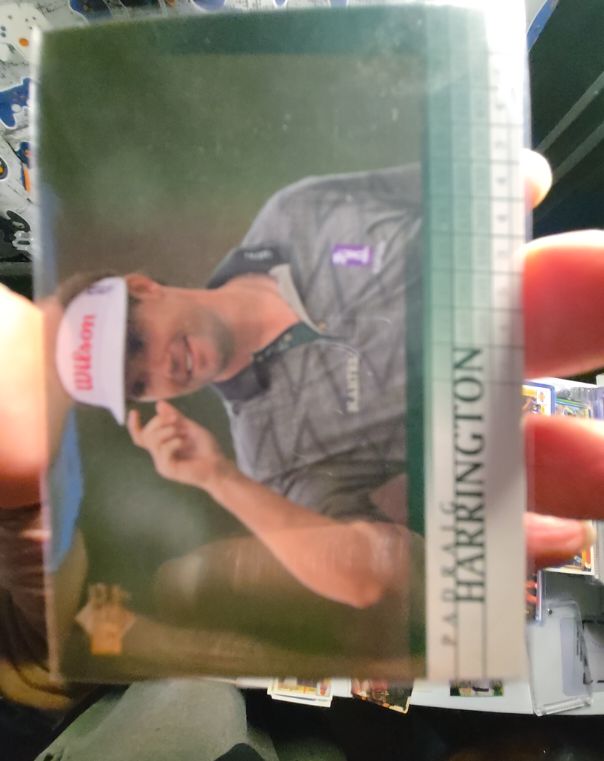 2001 Upper Deck #18 Padraig Harrington — front