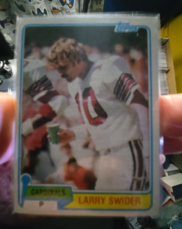 1981 Topps #442 Larry Swider — front