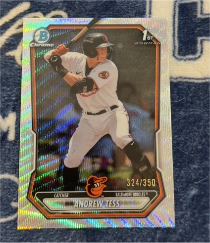 2026 Bowman Chrome #BCP-90 Andrew Tess — front