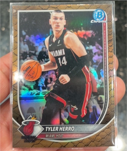 2025-26 Bowman Chrome #BCV-88 Tyler Herro — front