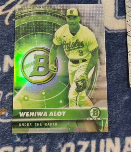 2026 Bowman Chrome #UR-17 Wehiwa Aloy Under The Radar — front