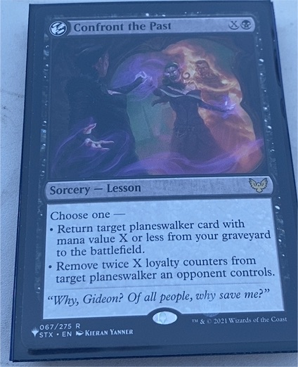 2021 Strixhaven: School of Mages #067 Confront the Past — front