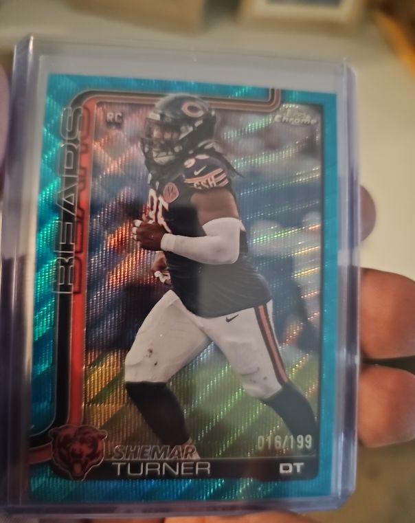 2025 Topps Chrome #303 Shemar Turner — front