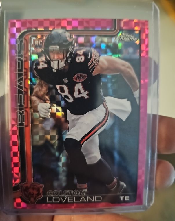 2025 Topps Chrome #345 Colston Loveland — front