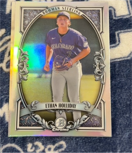 2026 Bowman Chrome #BST-11 Ethan Holliday — front