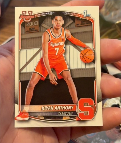 2025-26 Bowman University #BPP-4 Kiyan Anthony — front
