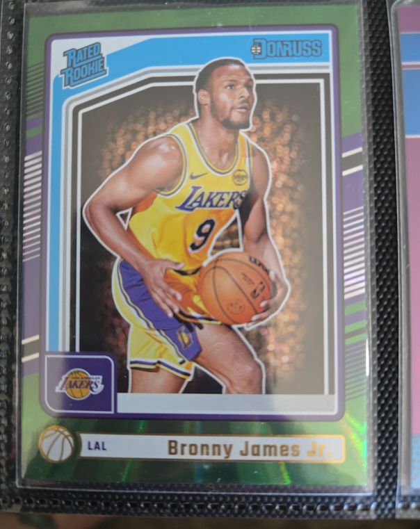 2024-25 Donruss #243 Bronny James Jr. — front