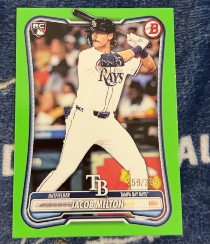 2026 Bowman #87 Jacob Melton — front