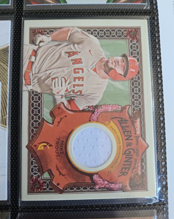 2022 Topps Allen & Ginter #AGRA-MTR Mike Trout — front