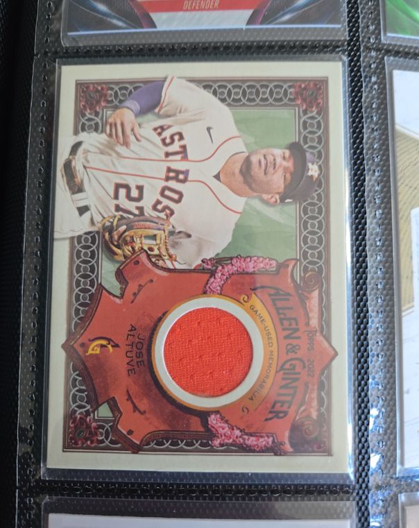 2022 Topps Allen & Ginter #AGRA-JA Jose Altuve — front