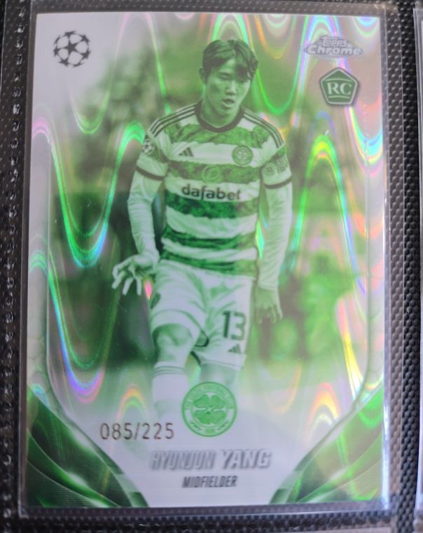 2023-24 Topps Chrome UEFA Club Competitions #83 Hyunjun Yang — front