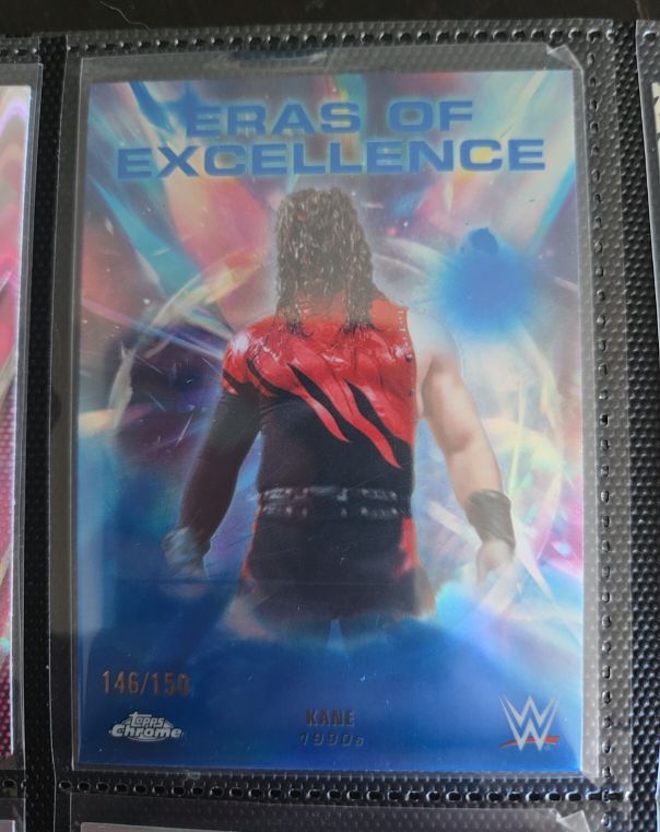 2026 Topps Chrome WWE Eras Of Excellence #ERA-8 Kane — front