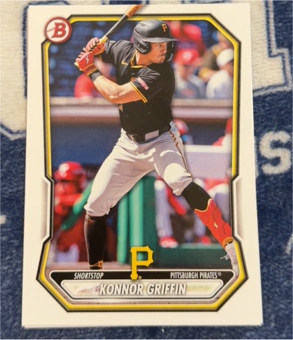 2026 Bowman #BP-92 Konnor Griffin — front