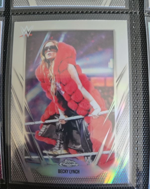 2026 Topps Chrome WWE #11 Becky Lynch — front