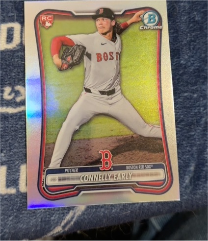 2026 Bowman Chrome #45 Connelly Early Rookie Red Sox — front