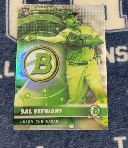 2026 Bowman Chrome #UR-11 Sal Stewart Under The Radar Rookie Card — front