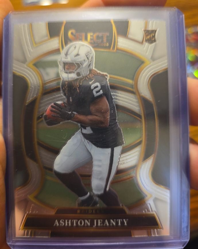 2025 Panini Select #4 Ashton Jeanty — front