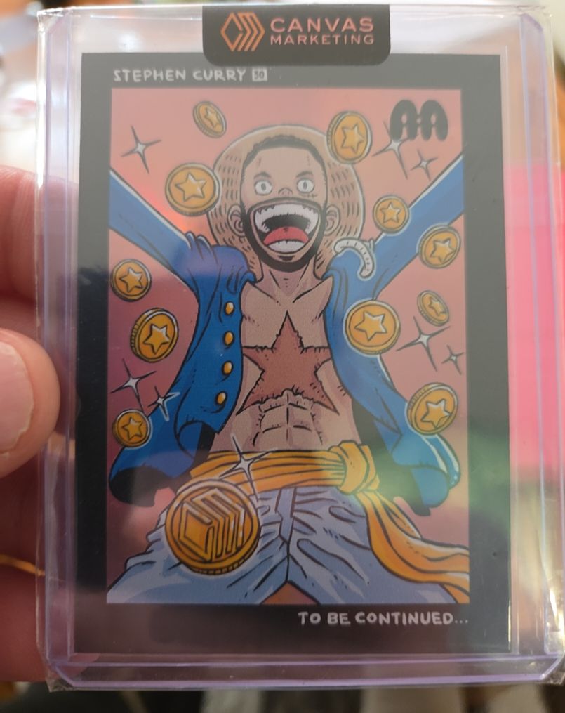 2025 Canvas Marketing #50 Stephen Curry One Piece — front