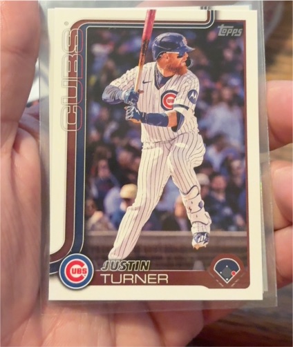 2025 Topps Update Series #US27 Justin Turner — front