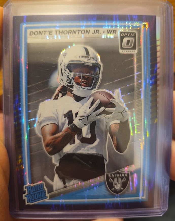 2025 Donruss Optic #349 Dont'e Thornton Jr. — front
