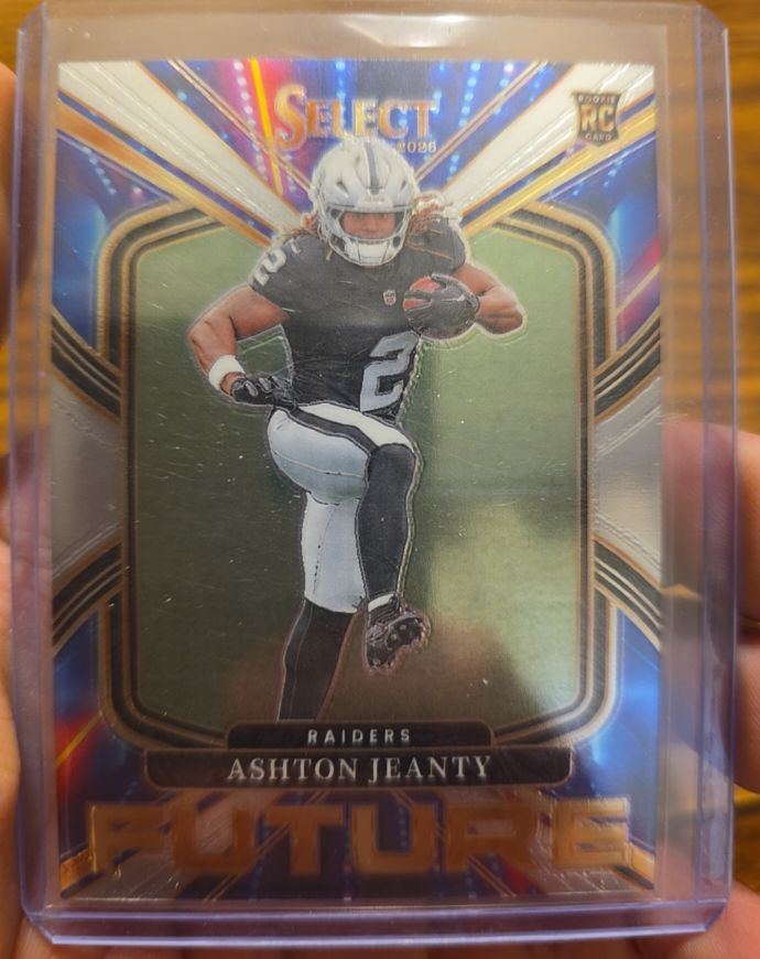 2025 Panini Select #11 Ashton Jeanty Future Insert — front