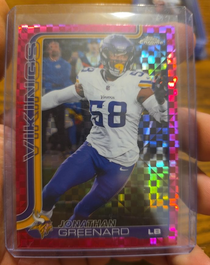 2025 Topps Chrome #197 Jonathan Greenard — front
