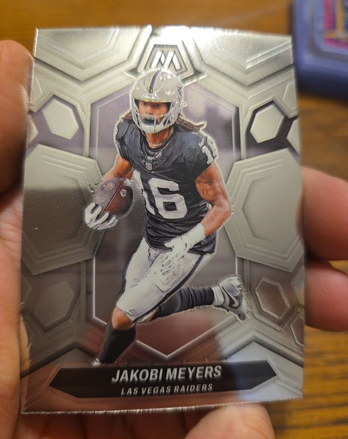2024 Panini Mosaic #116 Jakobi Meyers — front