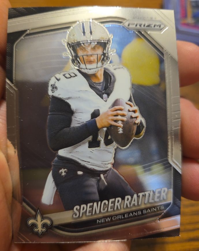 2025 Panini Prizm #186 Spencer Rattler — front