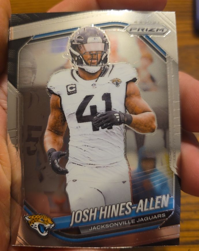 2025 Panini Prizm #43 Josh Hines-Allen — front