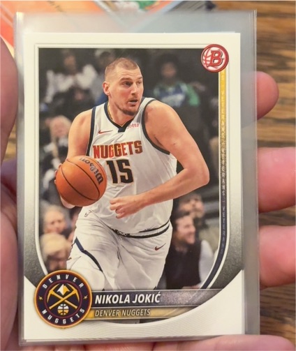 2025-26 Bowman #100 Nikola Jokic — front
