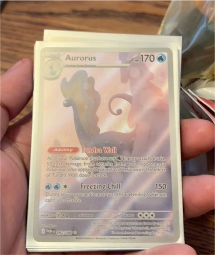 2016 Pokémon TCG Perfect Order #92 Aurorus — front